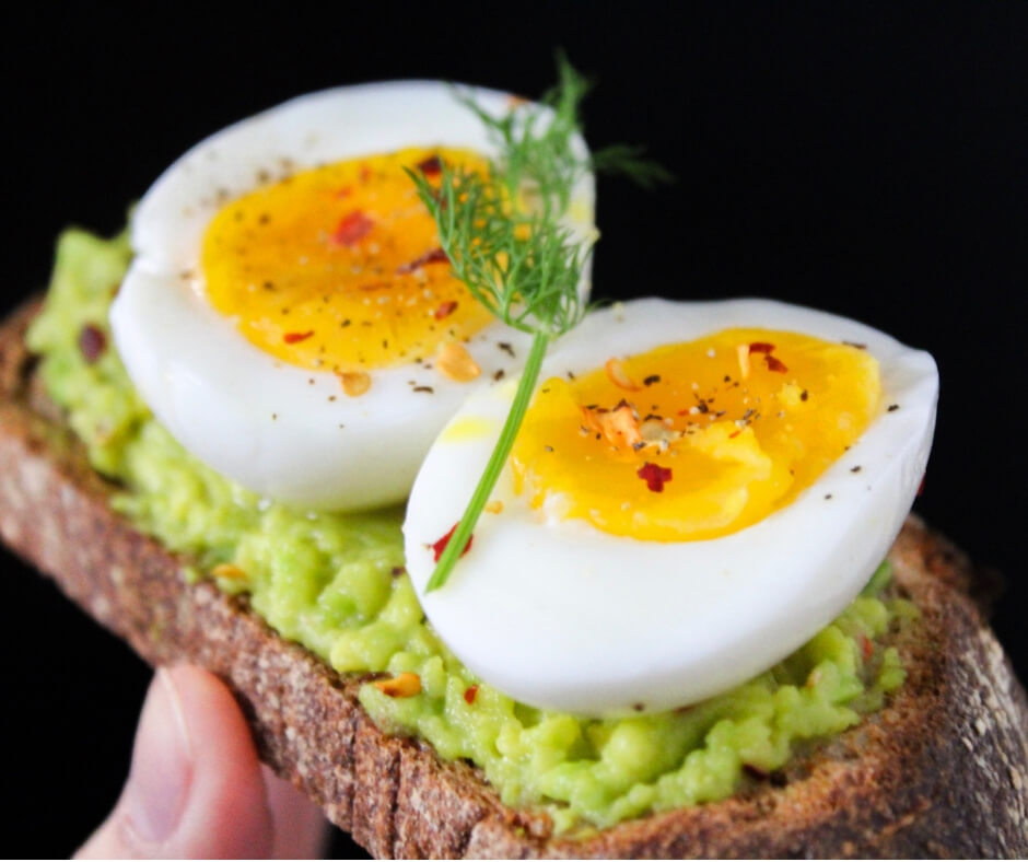 boiled egg on toast eating everything in moderation